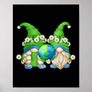 Poster Casal De Hippie Da Flor De Daisy Para A Mãe E Pai