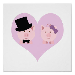 Póster Casal de Porco Cujo