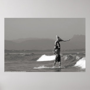 Poster Casal de Surfe de Tandem