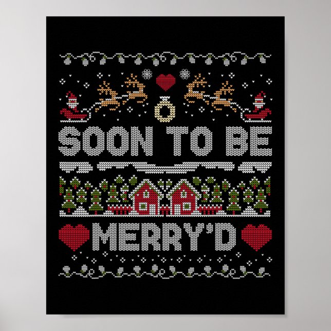 Poster Casal Engajado Divertido Correspondente Prestes a  (Frente)