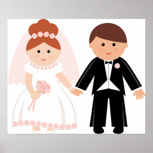 Poster Casal recem casados