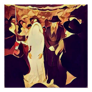 Póster Casamento CHassidic
