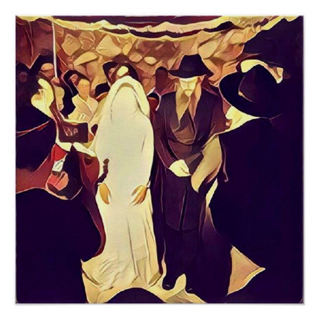 Póster Casamento CHassidic (Frente)