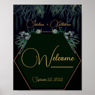 Poster Casamento de Boas-vindas a Eucalyptus Moody