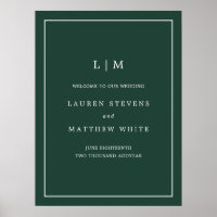 Casamento de Boas-vindas do Elegante Verde da Flor