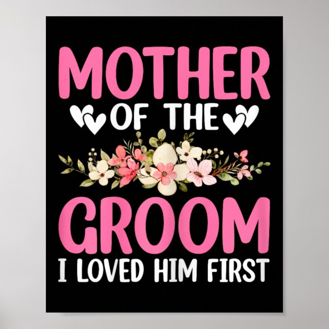 Poster Casamento De Dia De Casamento Mãe Da Noite Que Eu  (Frente)