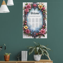 Poster Casamento de Elfo Steampunk Caprichoso