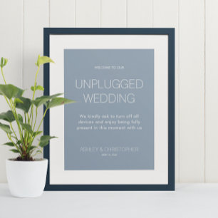 Poster Casamento de Evento Não Conectado Minimalista Mode