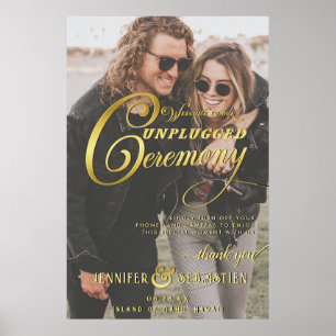 Poster Casamento de Fotografia da Cerimônia de Cerimônia