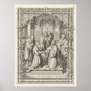 Póster Casamento de Martin Luther e de Catherine von Bora