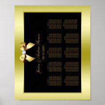 Casamento Dourado Glamouroso e Arco Preto