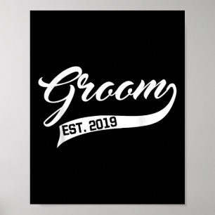 Poster Casamento Engraçado Da Noiva De Camisa No Leste De