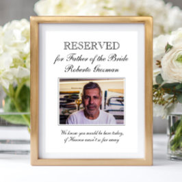Poster Casamento entre o Presidente do Memorial Fotográfi