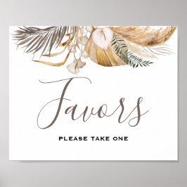 Poster Casamento Floral Mínimo Leaf Boho