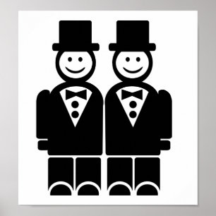 Poster Casamento gay