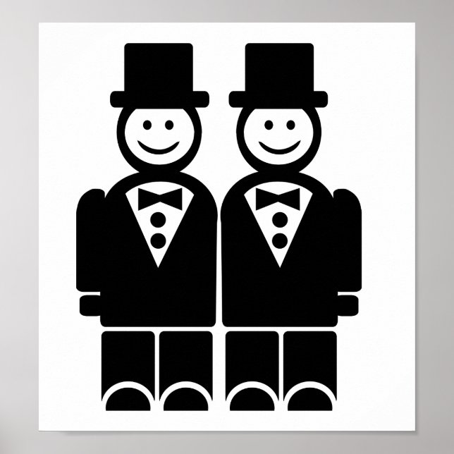 Poster Casamento gay (Frente)