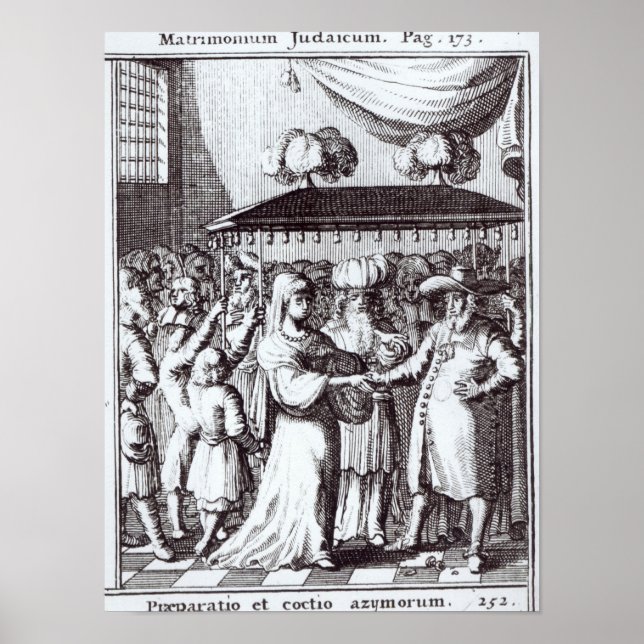 Póster Casamento Judaico (Frente)