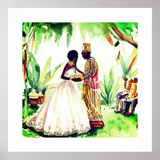 Poster Casamento Negro (Frente)