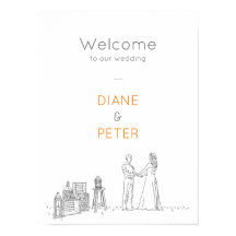 Casamento Negro e Branco Minimalista de Picnic Jar