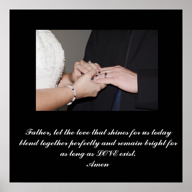 Poster Casamento Personalizado (Frente)