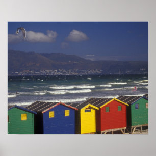 Póster Casas de banho da Baía de St. James, perto de Cape
