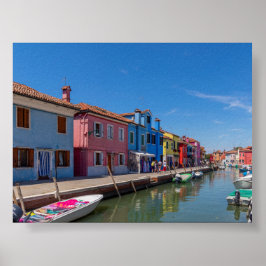 Poster Casas de Burano