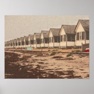 Poster Casas de campo na praia
