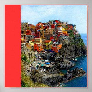 Póster casas estranhas