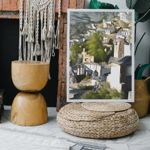 Casas Históricas na Encosta de Levissihan Kayakoy