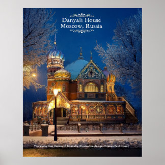 Poster Casas misteriosas de Donnelly - nº 2 Rússia