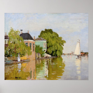 Poster Casas no Achterzaan (1871) apresentada por Claude