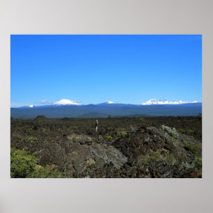 Poster Cascades e Lava Rocks, OR