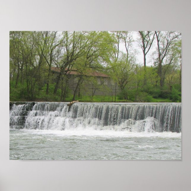 Póster Cascata bonito (Frente)