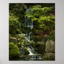 Poster Cascata do jardim