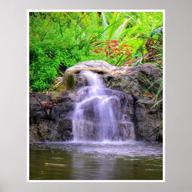 Poster Cascata do Jardim Escondido (Frente)