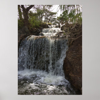 Poster Cascata em Zen Gardens