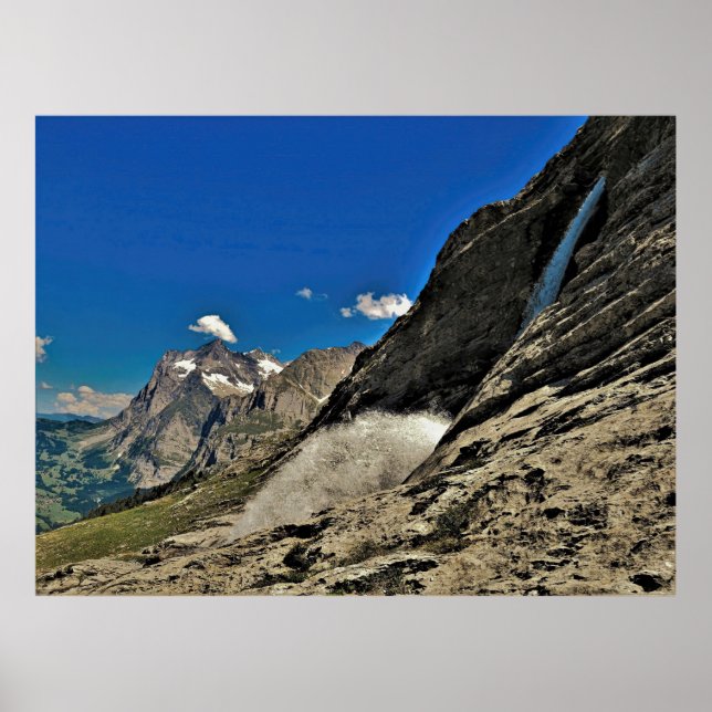 Poster Cascata Grindelwald (Frente)