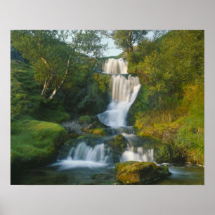 Póster Cascata, Ilha de Skye, Escócia