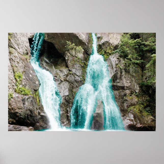 Poster Cascata impressionante (Frente)