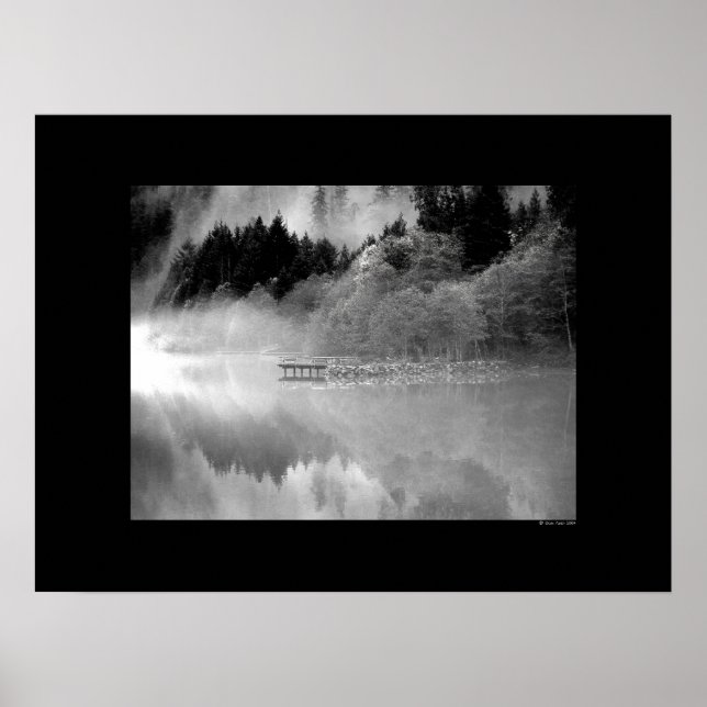 Póster Cascata - Lakeside Dock (Frente)