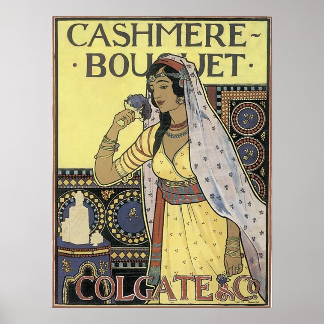 Póster Cashmere Buquê (Frente)