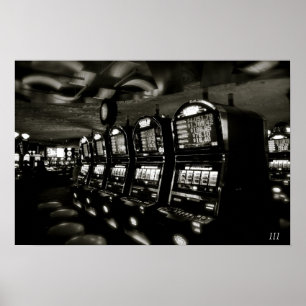 Póster Casino de "entalhes Las Vegas "