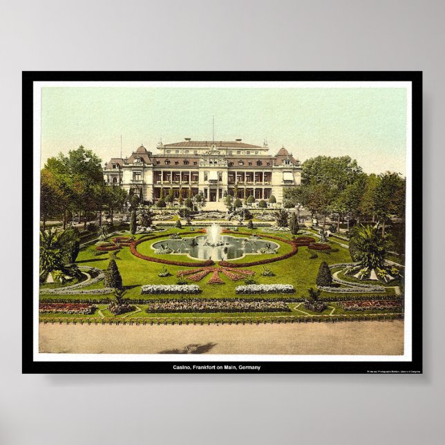 Póster Casino, Frankfort on Main, Alemanha (Frente)