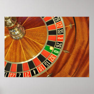 Poster casino roleta bola de roda número zero jogo