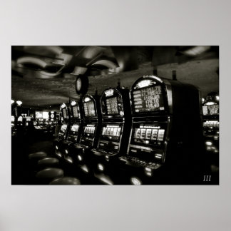 Póster Casino "Slots de Las Vegas"