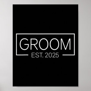 Poster Casou-Se Com A Noiva E O Groom 2025 Sr. Sra. Coupl