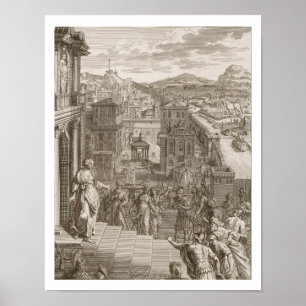 Póster Cassandra prevê os Trojan seu destino e é