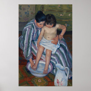 Poster Cassatt - Bath Infantil
