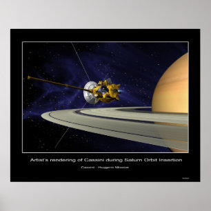 Póster CassiniMission-PIA03883