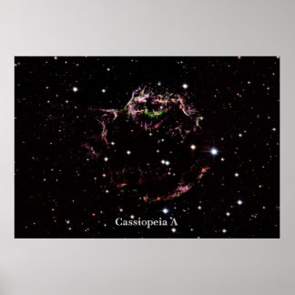 Póster Cassiopeia A
